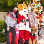 Petland Pembroke Pines picture of Petland Pembroke Pines staff at the drive-thru holiday drive for Christmas.