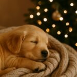 golden-retriever-puppy-snuggling-in-a-blanket-1